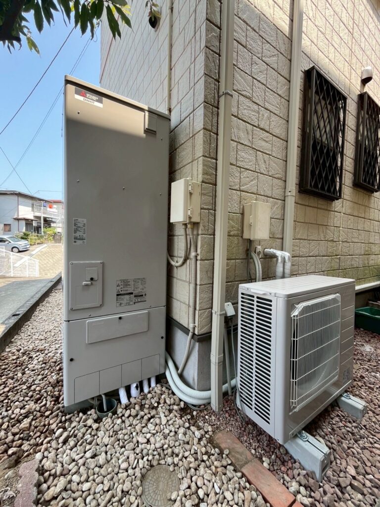 横須賀市 エコキュート交換事例 【給湯ができないを解決!】