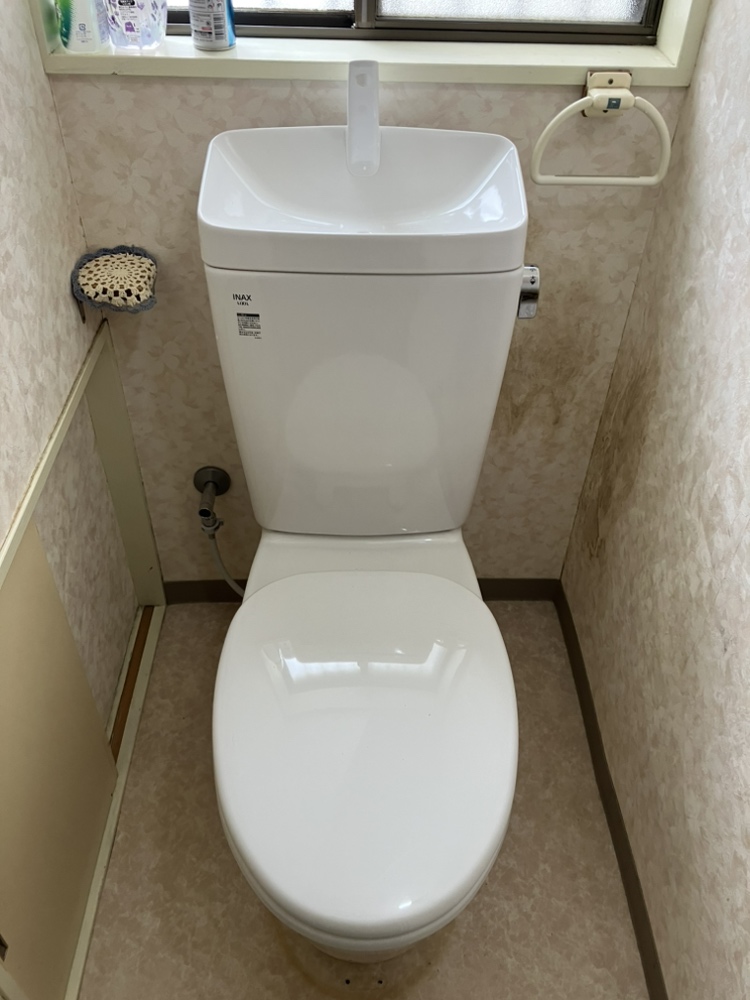 横須賀市　トイレリフォーム事例 【トイレが水漏れしているを解決！】