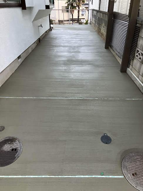 横浜市　土間スペースの拡張工事事例 【駐車スぺースが狭いを解決！】