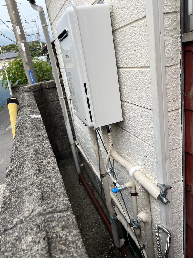 横須賀市　給湯器交換事例 【給湯器が古くなってきたので故障が心配を解決！】