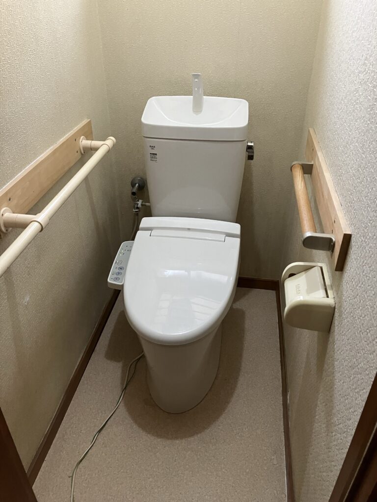 横須賀市　トイレリフォーム事例 【ウォシュレットが故障してしまったを解決！】