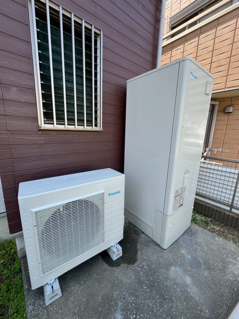 横須賀市　エコキュート交換事例 【古くなってきて故障が心配を解決！】