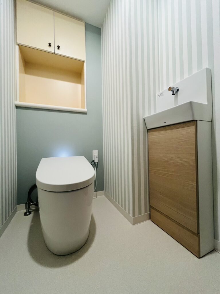 横須賀市　トイレリフォーム事例 【古さを感じるトイレを解決！】