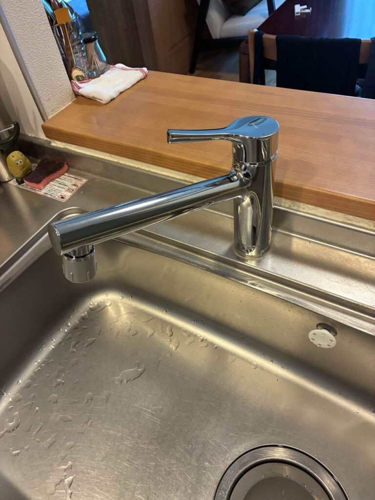 横浜市　水栓リフォーム事例 【特に不便はないけど年数がたったので交換したいを解決！】