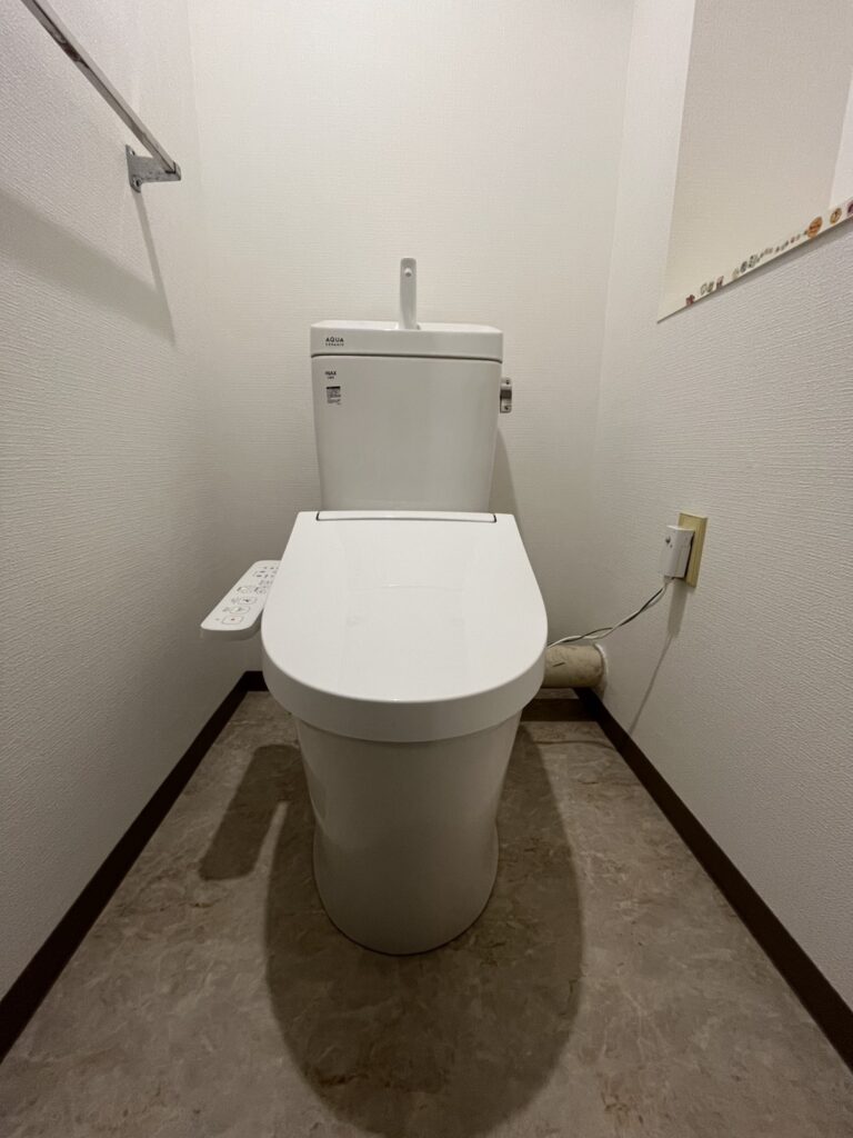 横須賀市　トイレリフォーム事例 【ウォシュレットが故障してしまったを解決！】